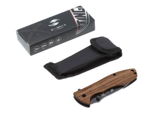 Изображение №5 | Нож складной (коричневый, черный)