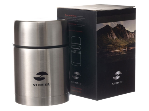 Изображение №3 | Термос ланч-бокс, 700 мл (серебристый)