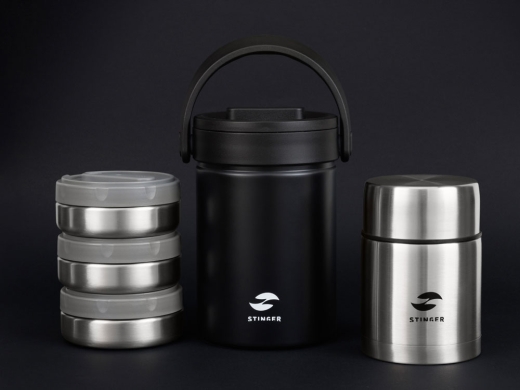 Изображение №4 | Термос ланч-бокс, 700 мл (серебристый)