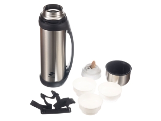 Изображение №2 | Термос широкий с ручкой, 2200 мл (серебристый)