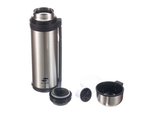 Изображение №3 | Термос широкий с ручкой, 1800 мл 1800 мл (серебристый)