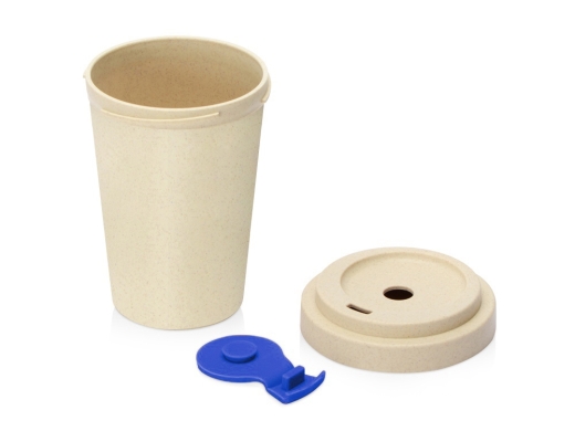 Изображение №3 | Стакан из пшеничного волокна «Flava» (бежевый/синий)