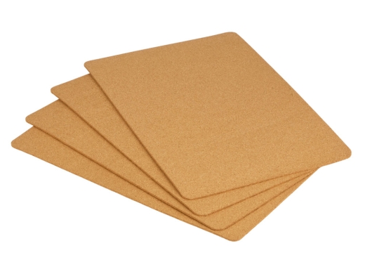 Изображение №2 | Набор подставок под горячее из пробки «Dinner» (натуральный)