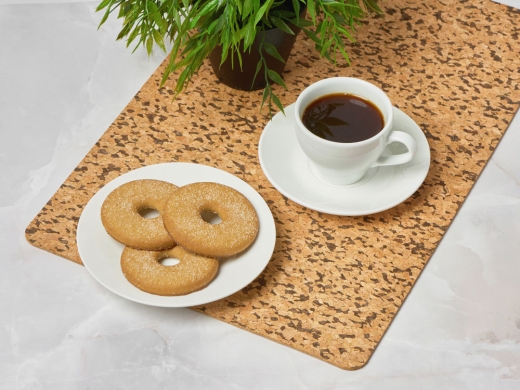 Изображение №6 | Набор подставок под горячее из пробки «Dinner» (натуральный)