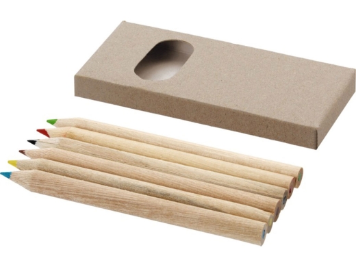 Изображение №1 | Набор карандашей для раскрашивания «Artemaa» с 6 предметами (натуральный)