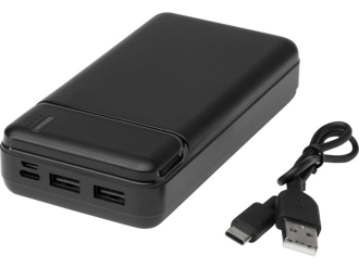 Изображение №5 | Портативное зарядное устройство «Loop», 20000 mAh (черный)