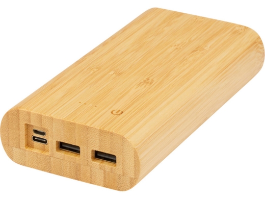 Изображение №1 | Портативное зарядное устройство «Tulda» из бамбука, 20000 mAh (натуральный)