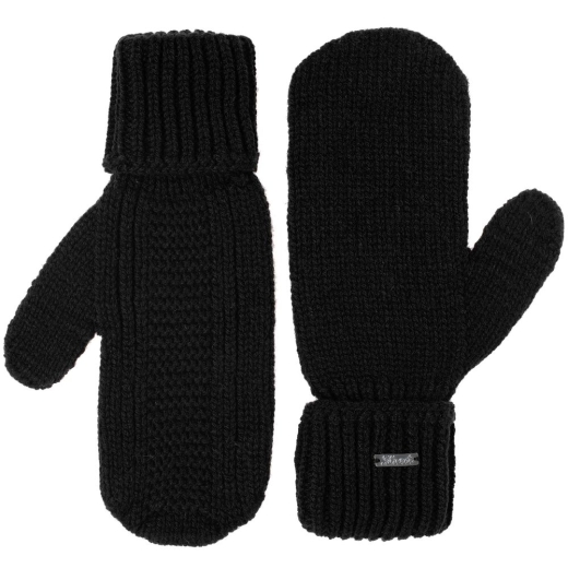 Изображение №2 | Варежки Brugge, черные, размер S/M