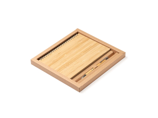 Изображение №2 | Набор GALA: блокнот А5, ручка шариковая (бежевый)