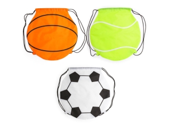 Изображение №3 | Рюкзак-мешок MILANO в форме баскетбольного мяча (оранжевый)