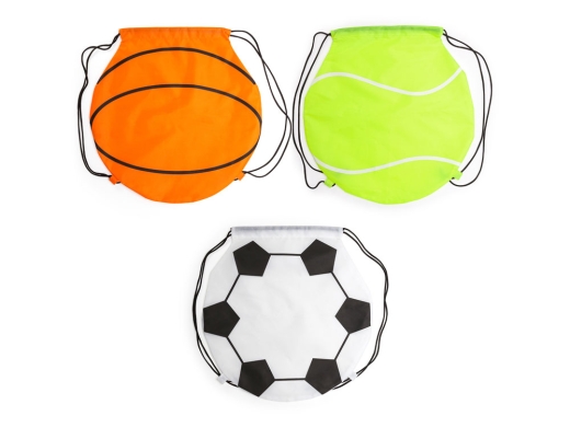 Изображение №3 | Рюкзак-мешок MILANO в форме баскетбольного мяча (оранжевый)