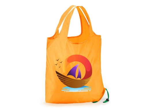 Изображение №2 | Сумка для покупок FOCHA складная (оранжевый)