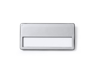 Изображение №3 | Значок GANDA для бейджа (серебристый/черный)