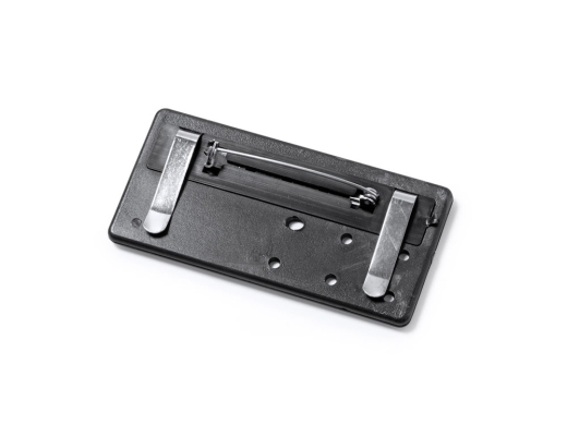 Изображение №2 | Значок GANDA для бейджа (серебристый/черный)