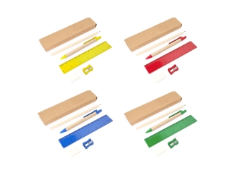 Изображение №4 | Набор канцелярский LIZANA (красный)