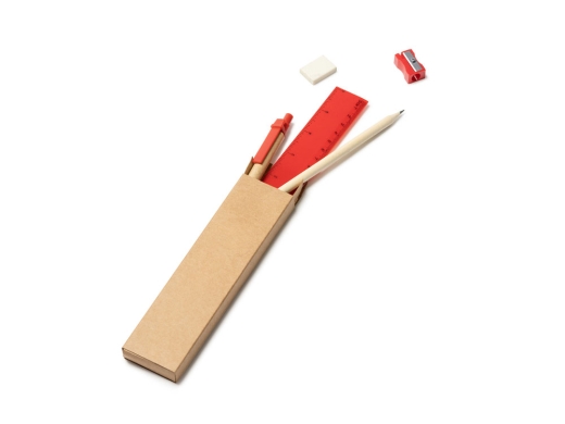 Изображение №1 | Набор канцелярский LIZANA (красный)