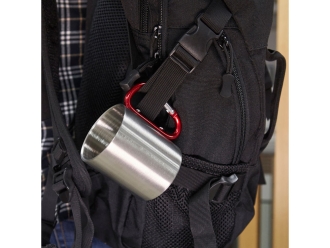 Изображение №4 | Кружка GUAYA с ручкой карабином (красный)