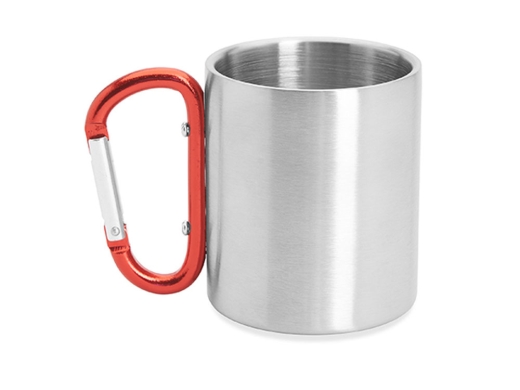 Изображение №8 | Кружка GUAYA с ручкой карабином (красный)