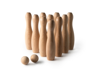 Изображение №1 | Набор для игры в боулинг VIZA (натуральный)