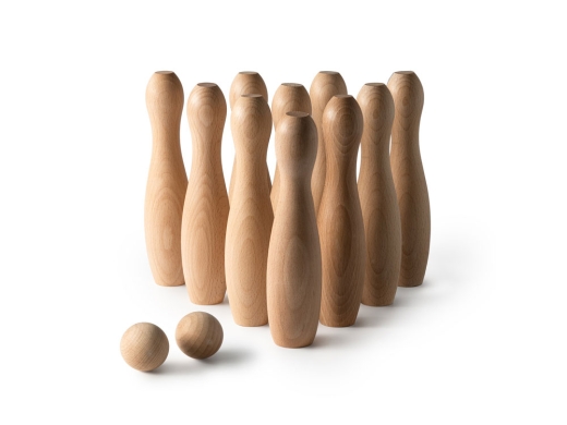 Изображение №1 | Набор для игры в боулинг VIZA (натуральный)