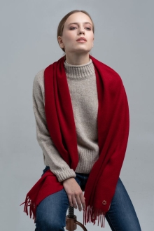 Изображение №11 | Шарф Graceful, красный