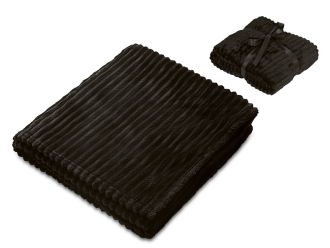 Изображение №1 | Плед «Wave» (черный)