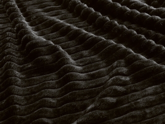 Изображение №5 | Плед «Wave» (черный)