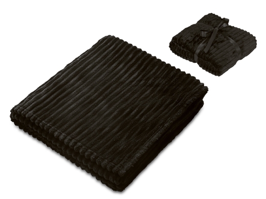 Изображение №1 | Плед «Wave» (черный)