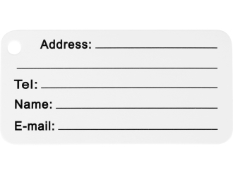 Изображение №5 | Бирка для багажа «Travel» (серебристый)