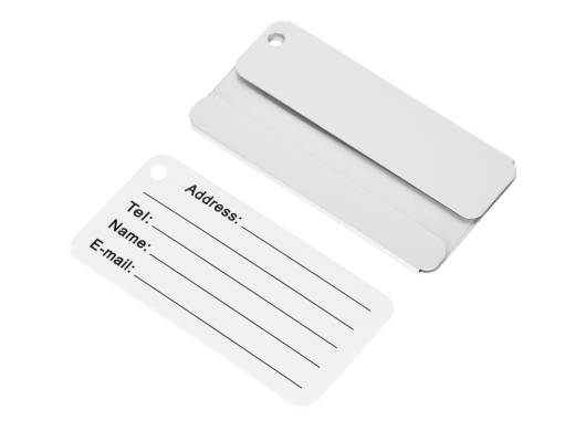 Изображение №2 | Бирка для багажа «Travel» (серебристый)