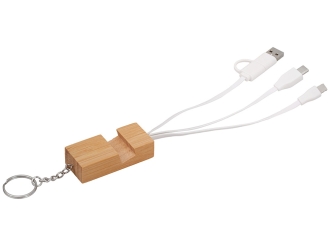 Изображение №2 | Универсальный кабель с подставкой 4-в-1 «Unicable» (белый)