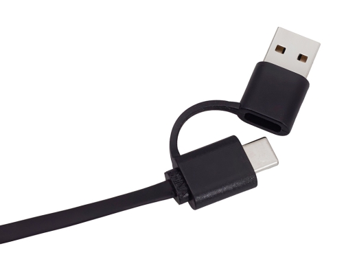 Изображение №6 | Универсальный кабель с ретрактором 3-в-1 «Retrax» (черный)