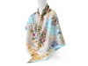 Изображение №3 | Платок «Сады Востока» (бежевый, голубой)