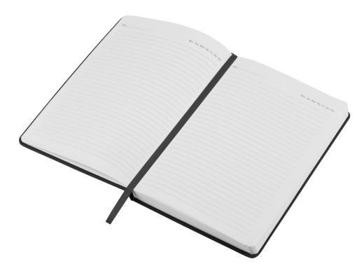 Изображение №4 | Бизнес-блокнот А5 «C2» soft-touch (черный)