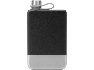 Изображение №4 | Фляжка с матовым покрытием «Patagonia» (черный/серебристый)