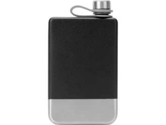 Изображение №5 | Фляжка с матовым покрытием «Patagonia» (черный/серебристый)