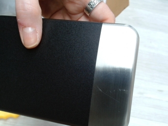 Изображение №11 | Фляжка с матовым покрытием «Patagonia» (черный/серебристый)