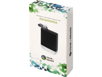 Изображение №13 | Фляжка с матовым покрытием «Patagonia» (черный/серебристый)