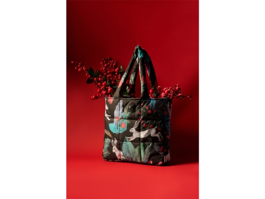 Изображение №3 | Сумка стеганая «Зайцы» (мультиколор)