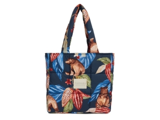 Изображение №1 | Сумка стеганая «Мишки в шоколаде» (мультиколор)