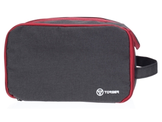Изображение №1 | Несессер дорожный (бордовый, черный)