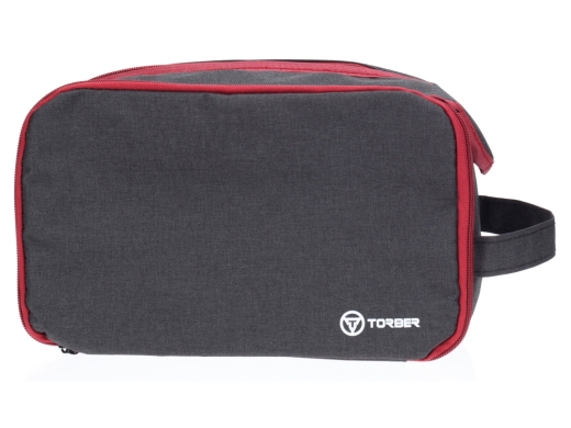 Изображение №1 | Несессер дорожный (бордовый, черный)