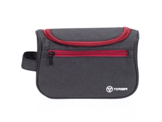 Изображение №1 | Несессер дорожный (бордовый, черный)