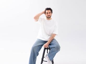 Изображение №6 | Футболка оверсайз «Beta.01» унисекс XS-S (молочный)