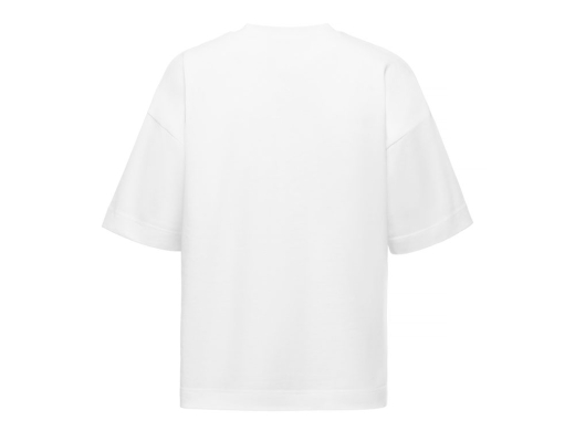 Изображение №10 | Футболка оверсайз «Beta.01» унисекс XS-S (молочный)