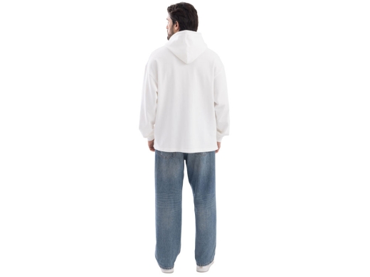 Изображение №4 | Худи оверсайз «Alpha.01» унисекс XS-S (молочный)