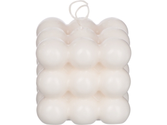 Изображение №2 | Свеча «Bubbles», без отдушки (белый)