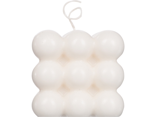 Изображение №3 | Свеча «Bubbles», без отдушки (белый)