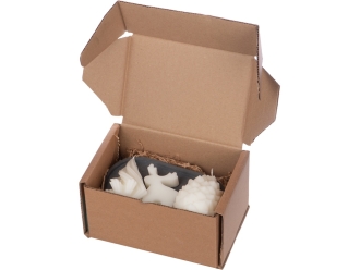 Изображение №8 | Набор свечей на подставке «New year» (белый, серый)