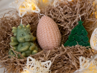 Изображение №13 | Набор свечей на подставке «Год дракона» (разноцветный)